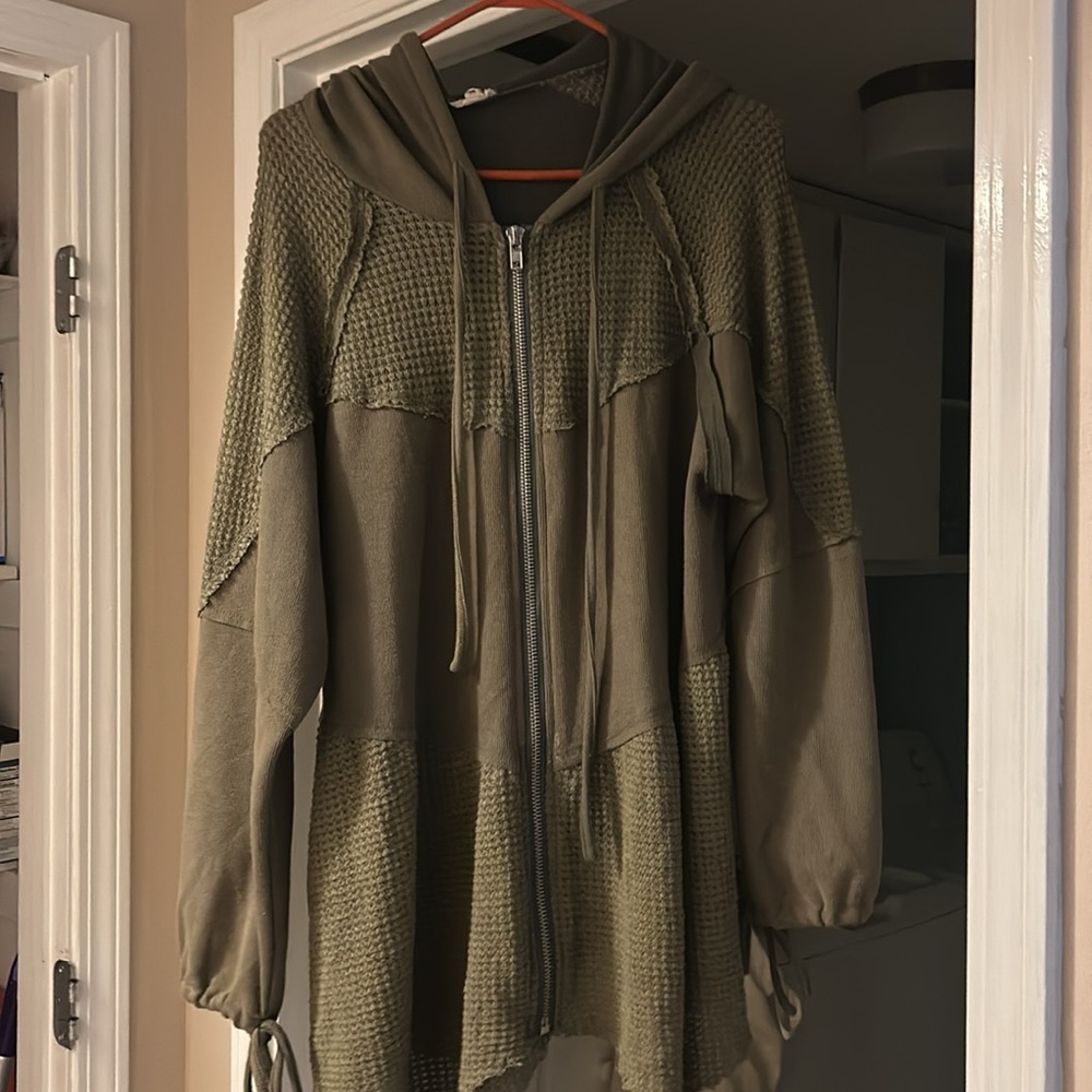 POL zip up hoodie
